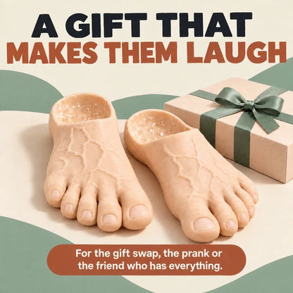 🦶 Bigfoot Feet Slippers – The Gag Gift That Steals Every Room