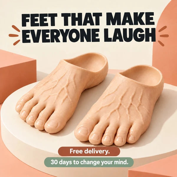 🦶 Bigfoot Feet Slippers – The Gag Gift That Steals Every Room