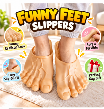 🦶 Bigfoot Feet Slippers – The Gag Gift That Steals Every Room