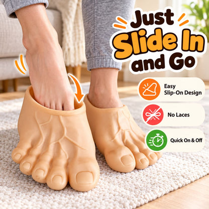 🦶 Bigfoot Feet Slippers – The Gag Gift That Steals Every Room